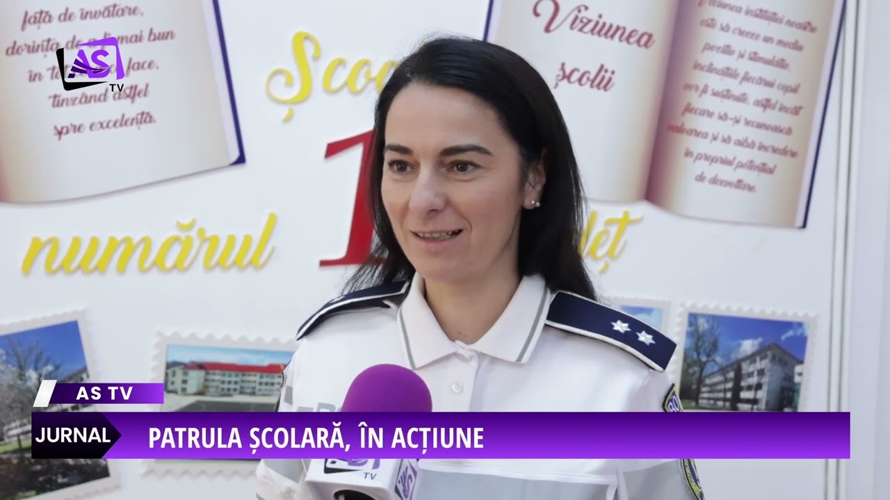 Patrula școlară, în acțiune