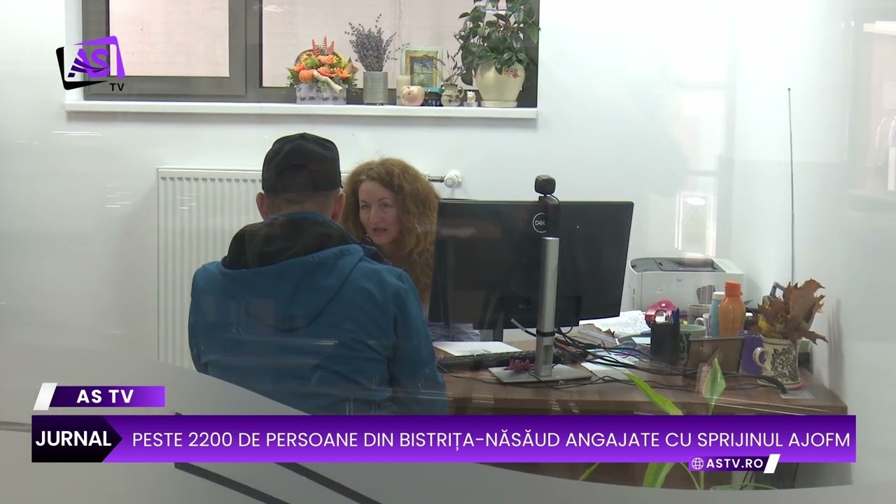 Peste 2200 de persoane din Bistrița-Năsăud angajate cu sprijinul AJOFM