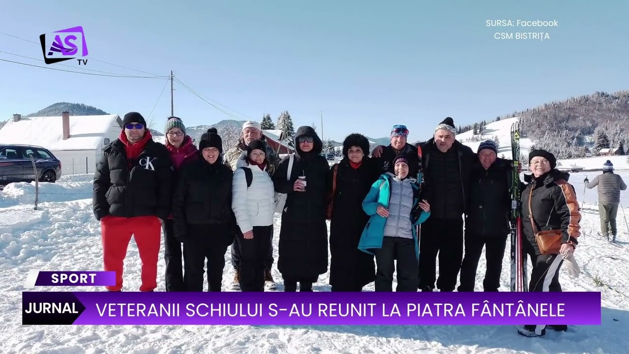 Veteranii schiului s-au reunit la Piatra Fântânele