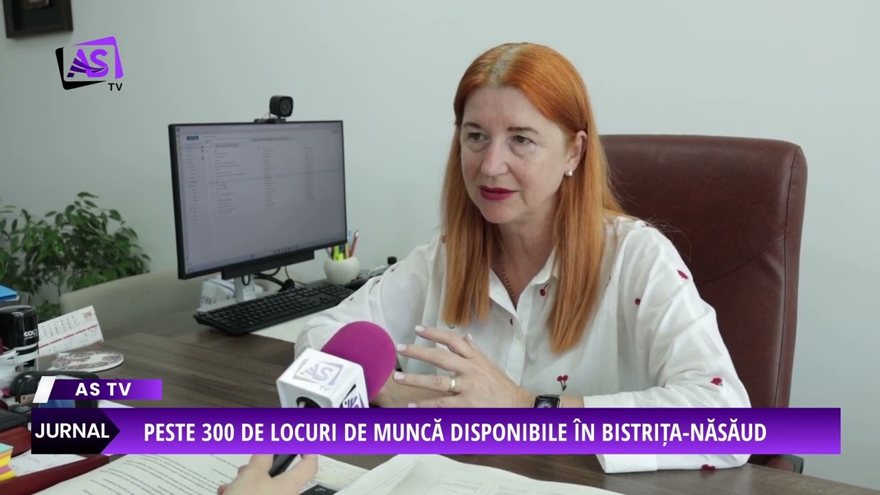 Peste 300 de locuri de muncă disponibile în Bistrița-Năsăud