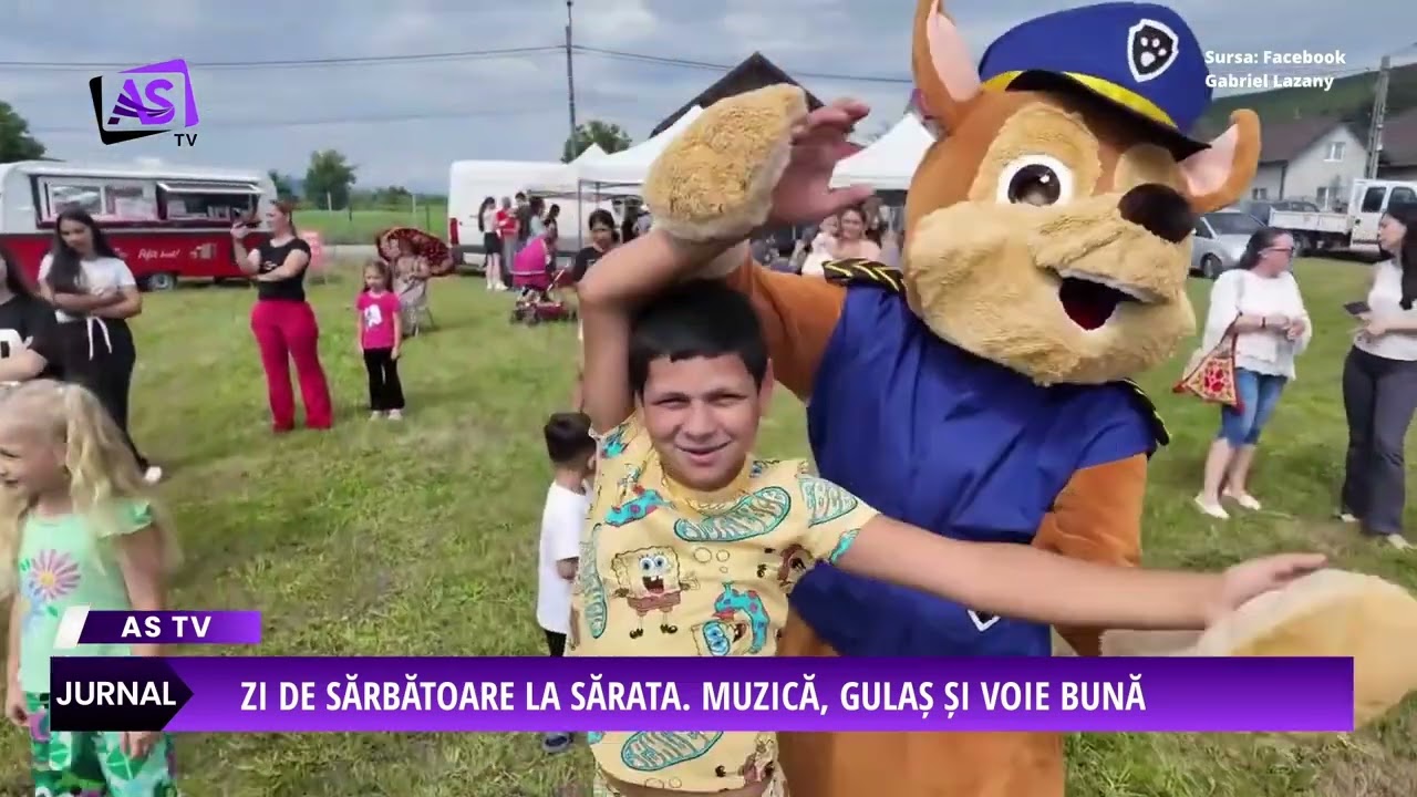 Zi de sărbătoare la Sărata. Muzică, gulaș și voie bună
