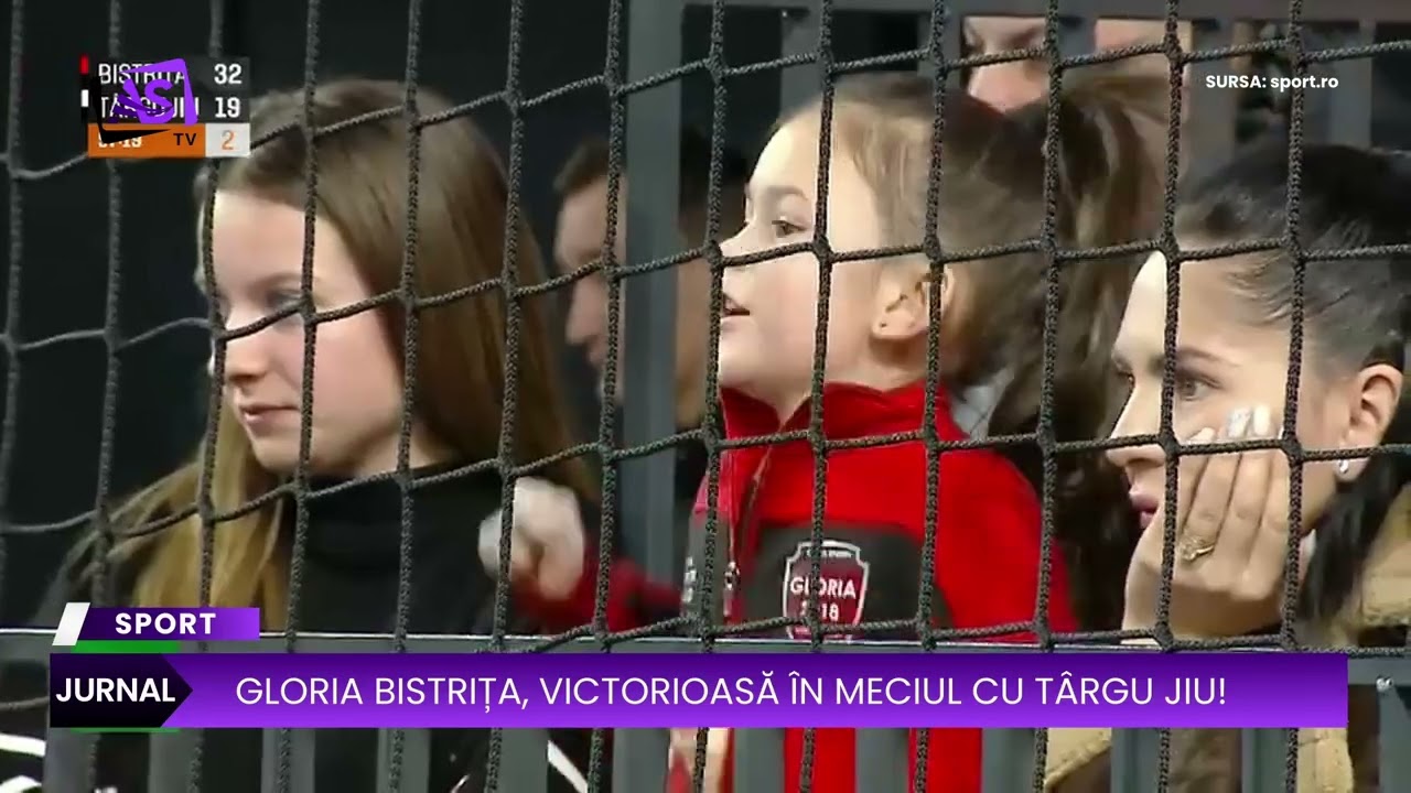 Gloria Bistrița, victorioasă în meciul cu Târgu Jiu!