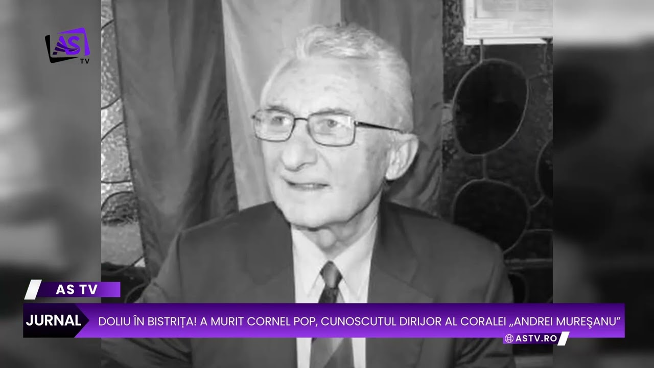 Doliu în Bistrița! A murit Cornel Pop, cunoscutul dirijor al Coralei ,,Andrei Mureşanu”