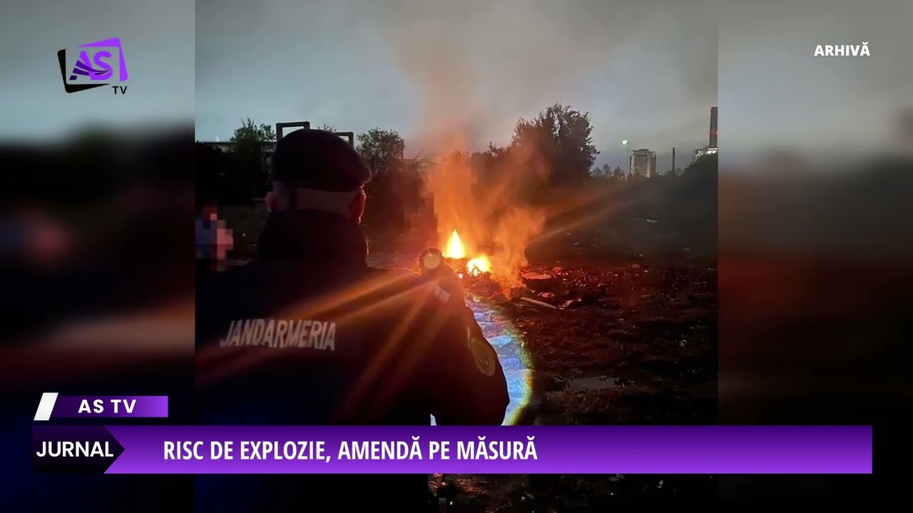 Risc de explozie, amendă pe măsură