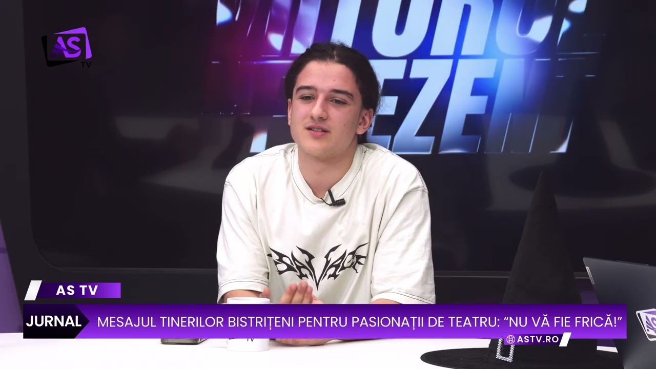 Mesajul tinerilor bistristrițeni pentru pasionații de teatru: “Nu vă fie frică!”