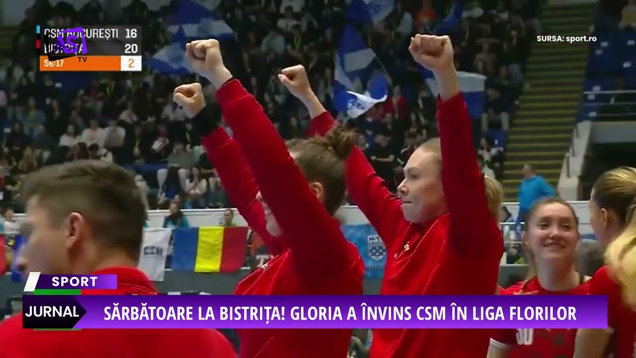 Sărbătoare la Bistrița! Gloria a învins CSM în Liga Florilor