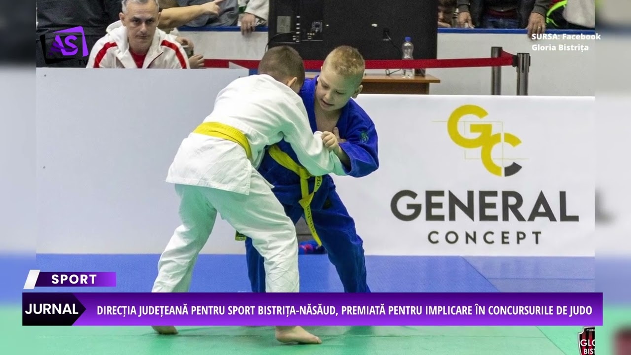 Direcția Județeană pentru Sport Bistrița-Năsăud, premiată pentru implicare în concursurile de judo