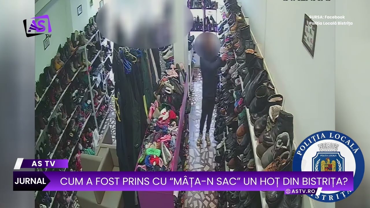 Cum a fost prins cu “mâța-n sac” un hoț din Bistrița?