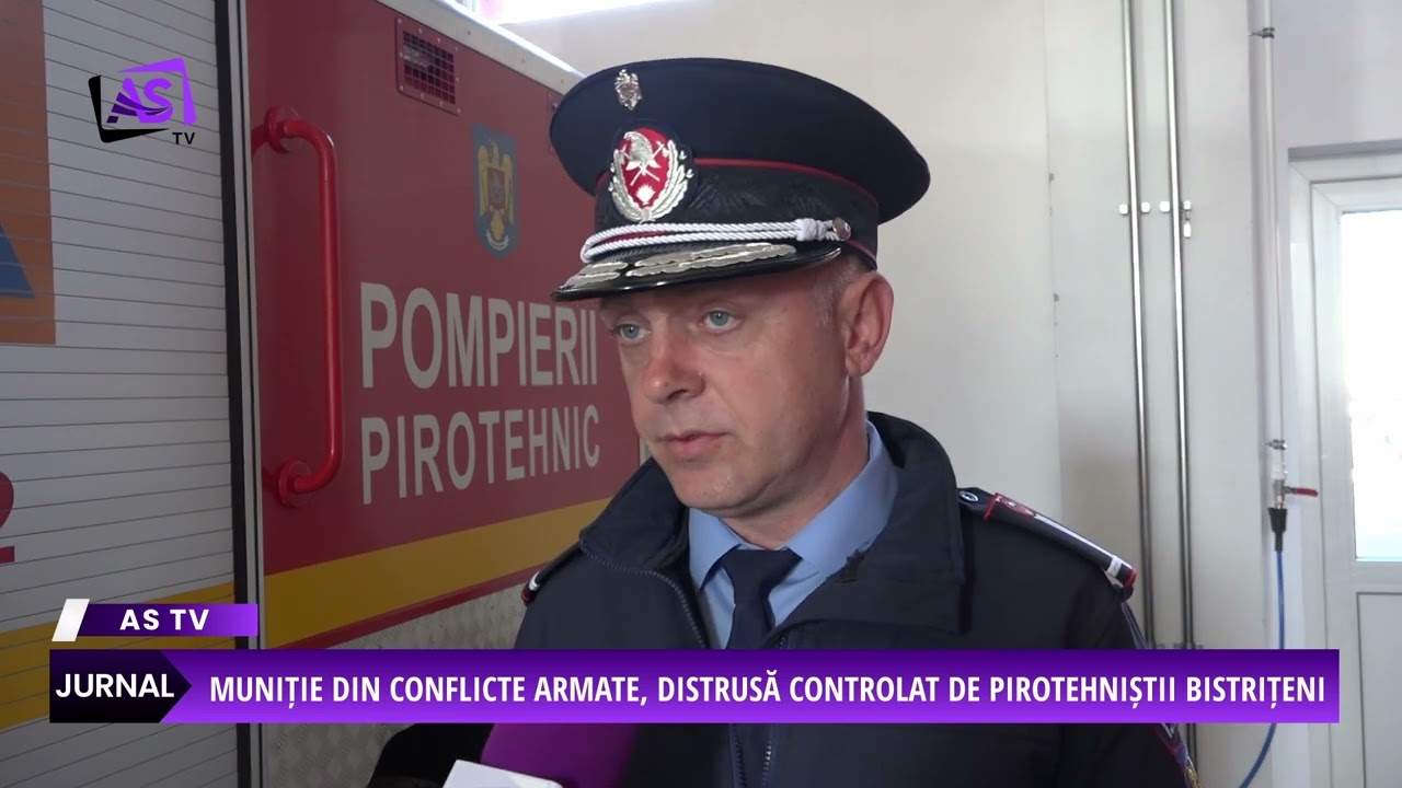 Muniție din conflicte armate, distrusă controlat de pirotehniștii bistrițeni