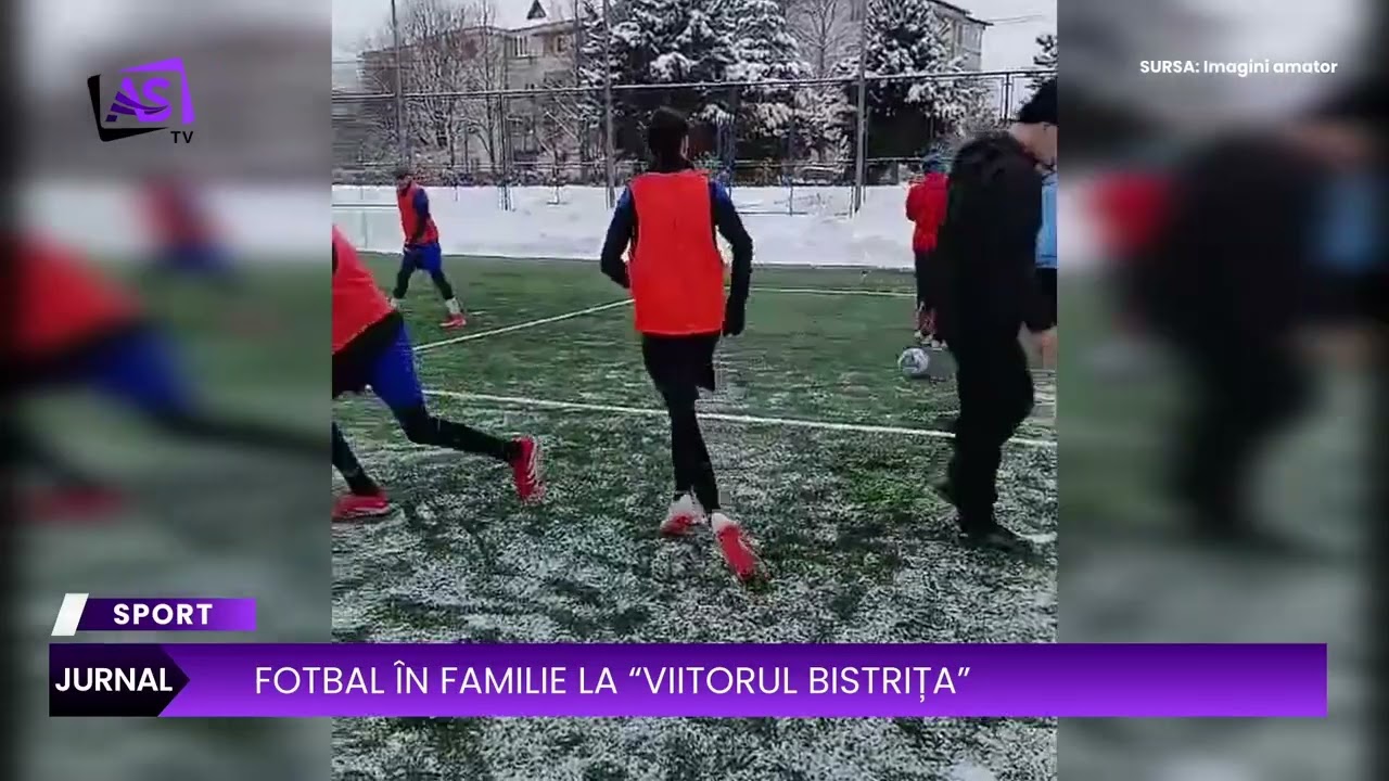 Fotbal în familie la “Viitorul Bistrița”